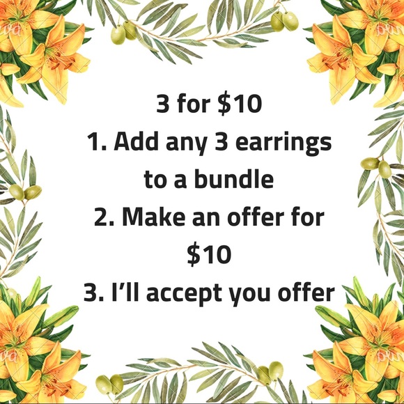 Jewelry - 3 for $10 - Buy any 3 for $10